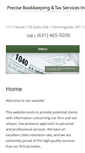 Mobile Screenshot of precisetaxservices.com